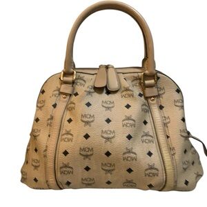 MCM Satchel - Vintage Visetos